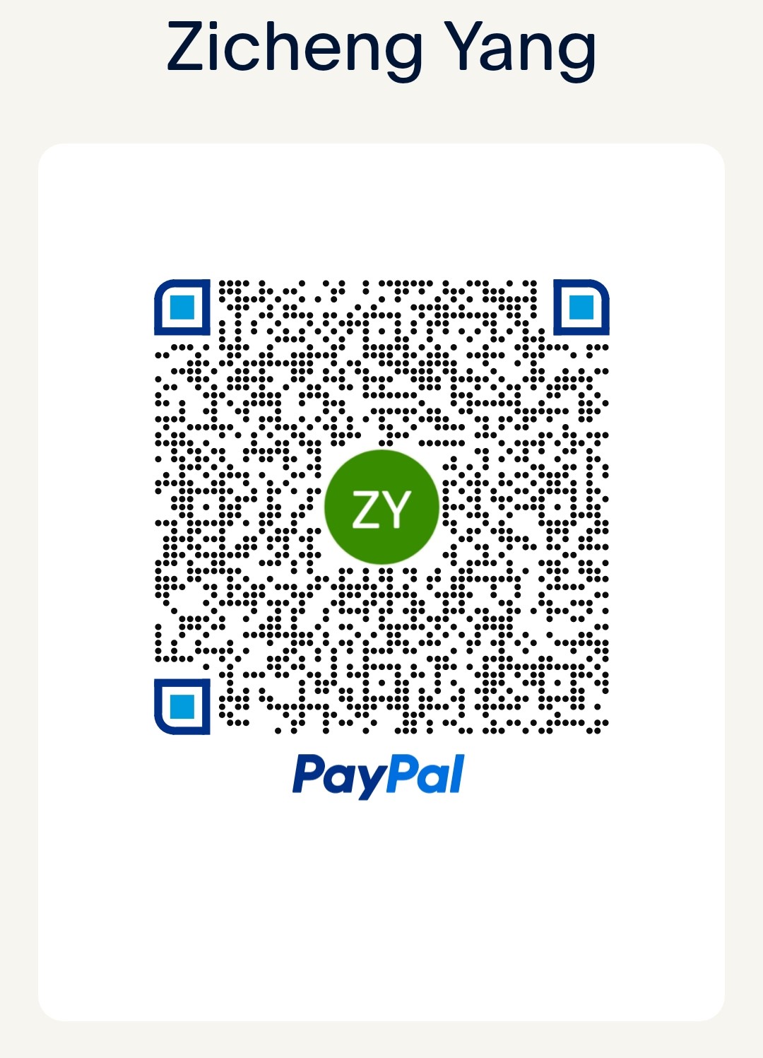 Zicheng Yang PayPal